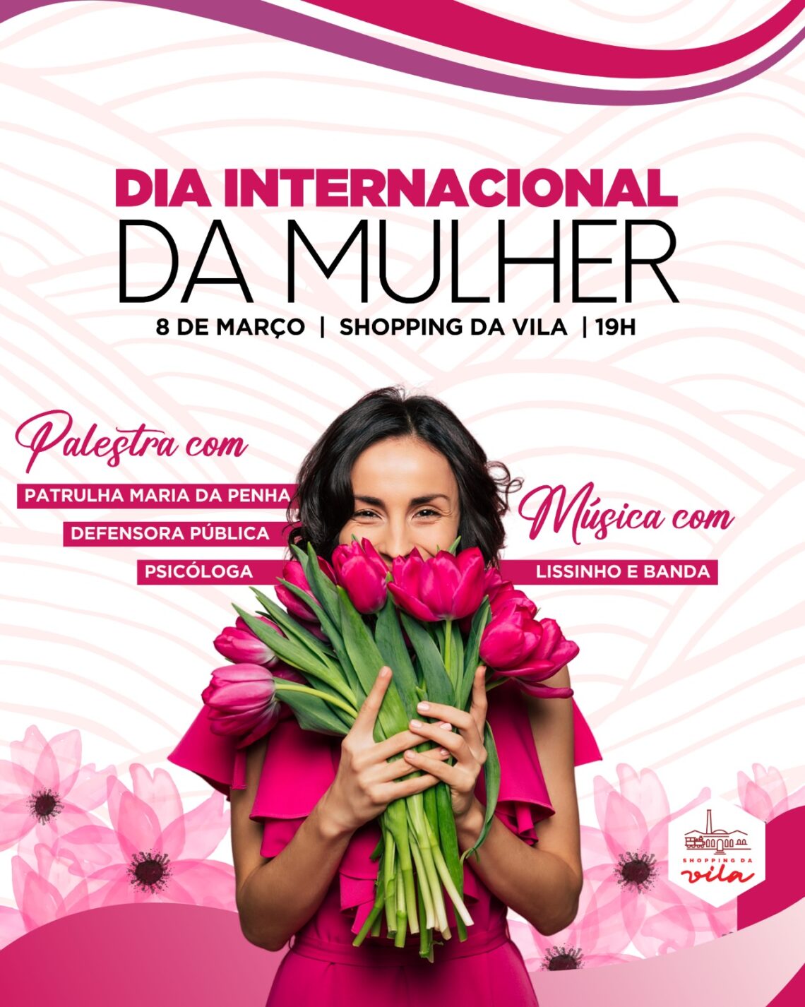 Shopping da Vila, celebra Dia Internacional da Mulher com palestras e música  ao vivo - Shopping da Vila
